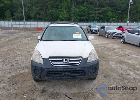2005 Honda Cr-V Ex из США, поврежденный, VIN SHSRD78835U343353